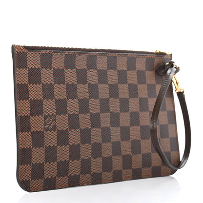 Louis Vuitton Damier Ebene Neverfull MM GM Pochette 2 of 6