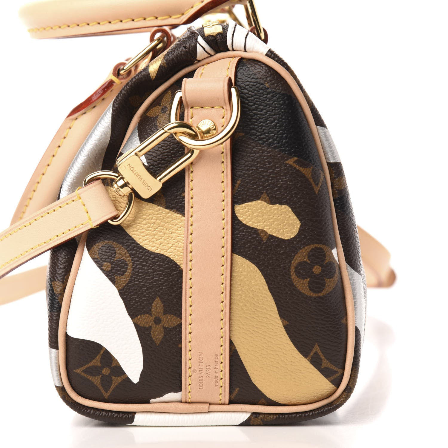 Louis Vuitton X LOL Monogram Speedy BB Gold Silver 9 of 10
