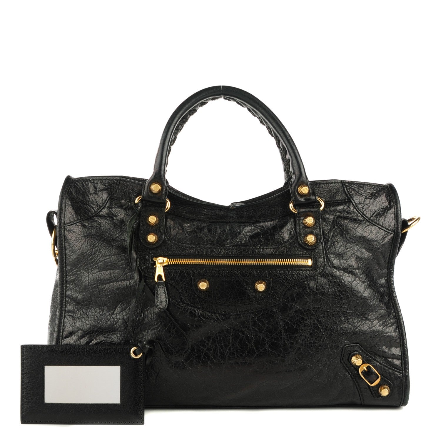 Balenciaga Agneau Giant 12 Gold Hardware City Black 1 of 8
