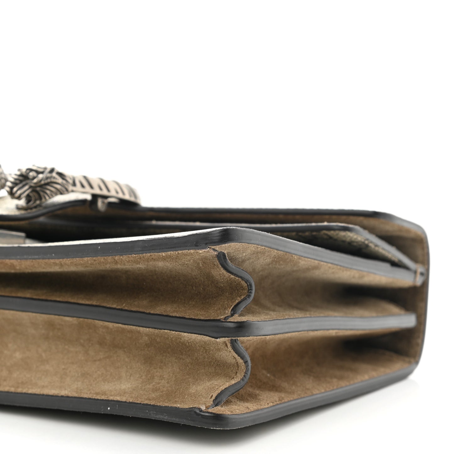 GG Supreme Monogram Small Dionysus Shoulder Bag Taupe