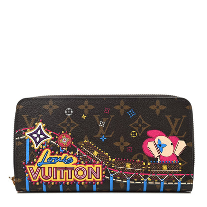 Louis Vuitton Monogram 2020 Christmas Animation Zippy Wallet Pivoine 1 of 4