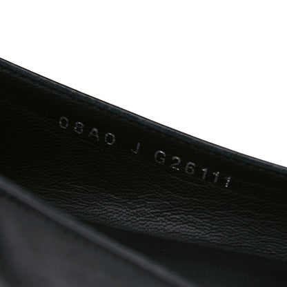 Chanel Patent Cap Toe Ballerina Flats 36.5 Black White 8 of 10