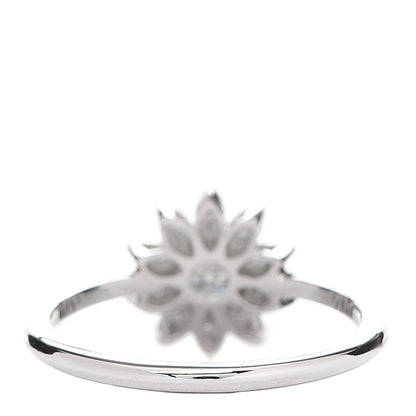 Tiffany Platinum Diamond Enchant Garden Flower Ring 50 5.5 3 of 6