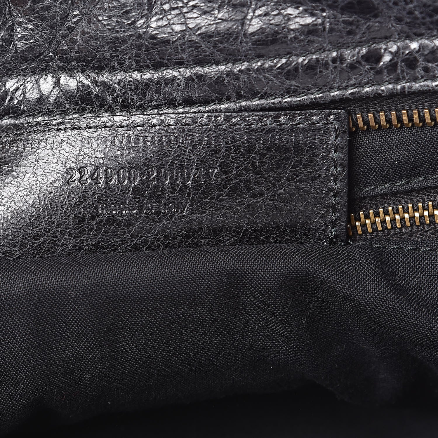 Balenciaga Agneau Classic Hardware Shoulder Bag Black 7 of 16