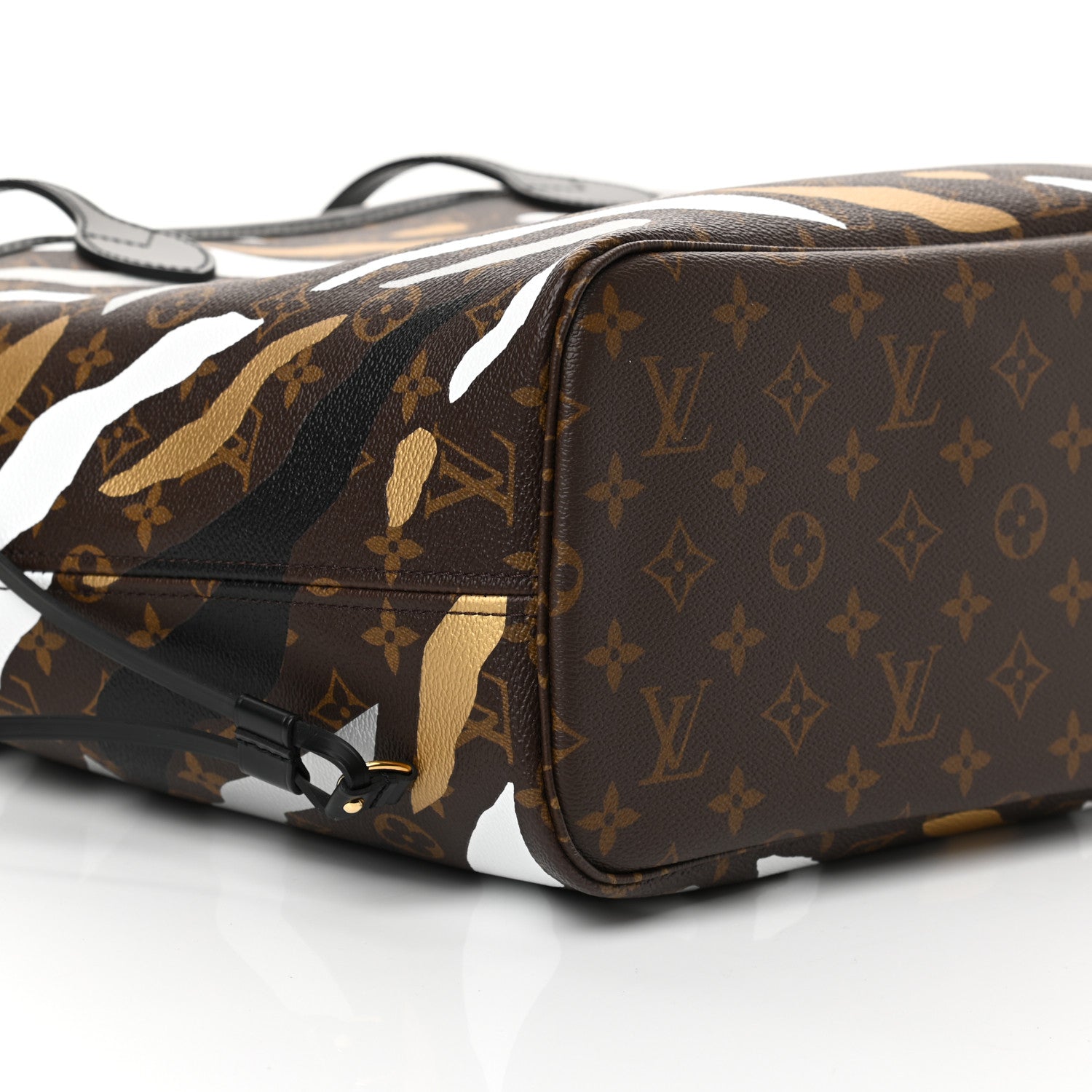 Louis Vuitton X LOL Monogram Neverfull MM Gold Silver 17 of 21