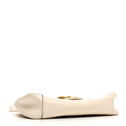 Gucci Calfskin Matelasse Small GG Marmont Shoulder Bag White 4 of 10