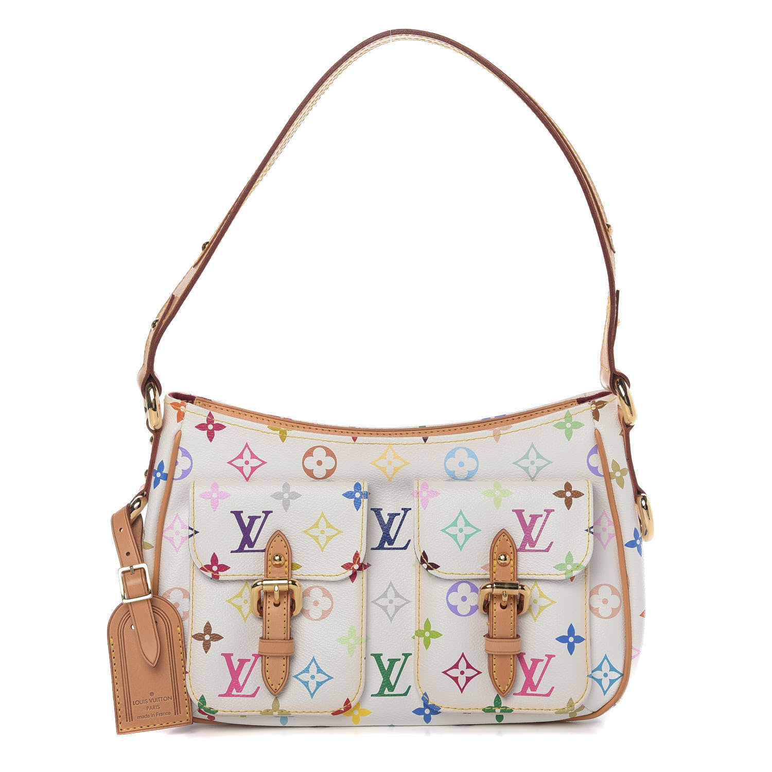 Louis Vuitton Monogram Multicolor Lodge PM White 1 of 10