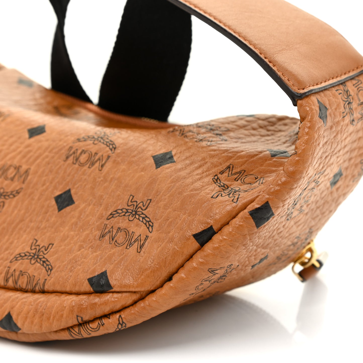 Visetos Medium Fusten Belt Bag Cognac