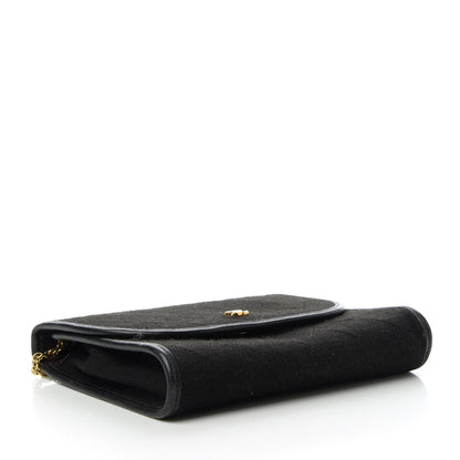 Chanel Jersey Quilted Mini Square Flap Black 4 of 11