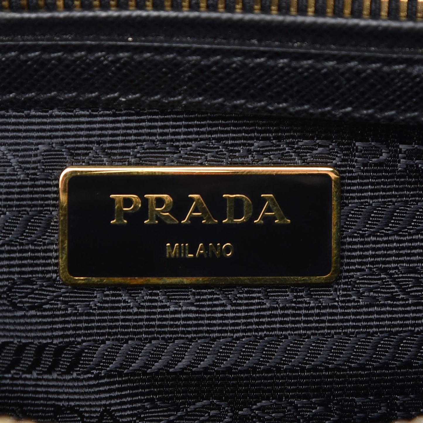 Saffiano Lux Bowler Black