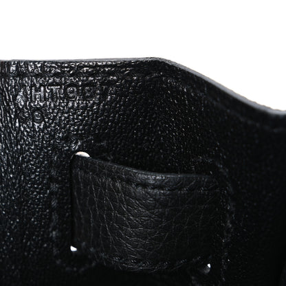 Hermes Togo Kelly Retourne 28 Black 7 of 10