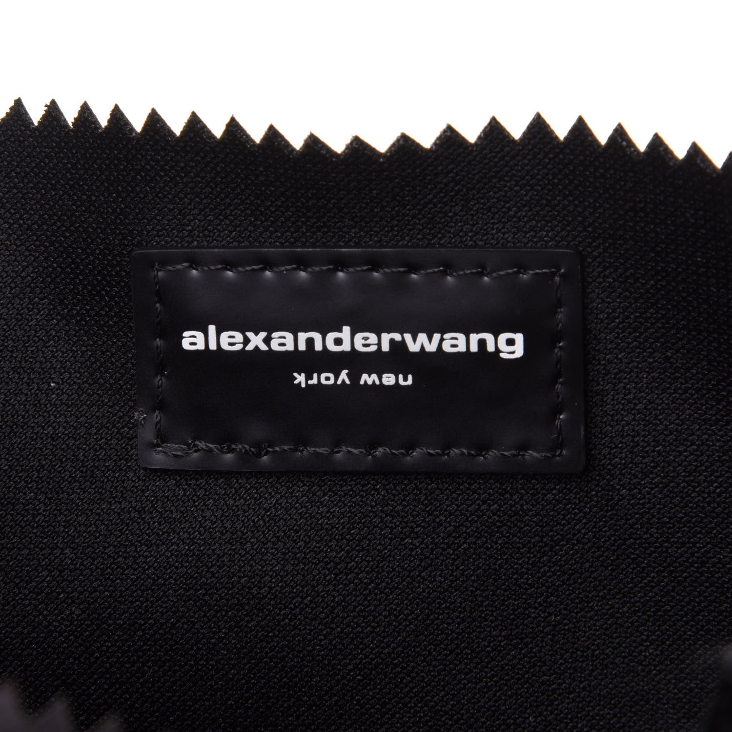 Alexander Wang Satin Lunch Bag Clutch Black 6 of 10
