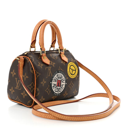 Louis Vuitton Monogram World Tour Nano Speedy 3 of 11