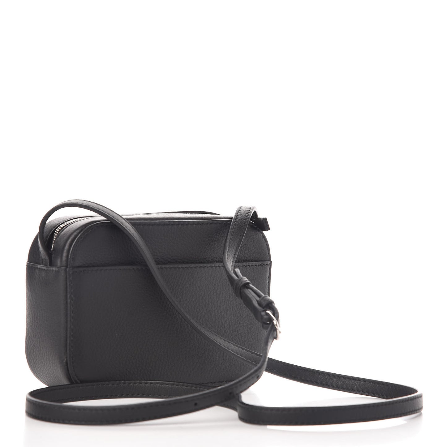 Calfskin Logo XS Everyday Camera Bag Black