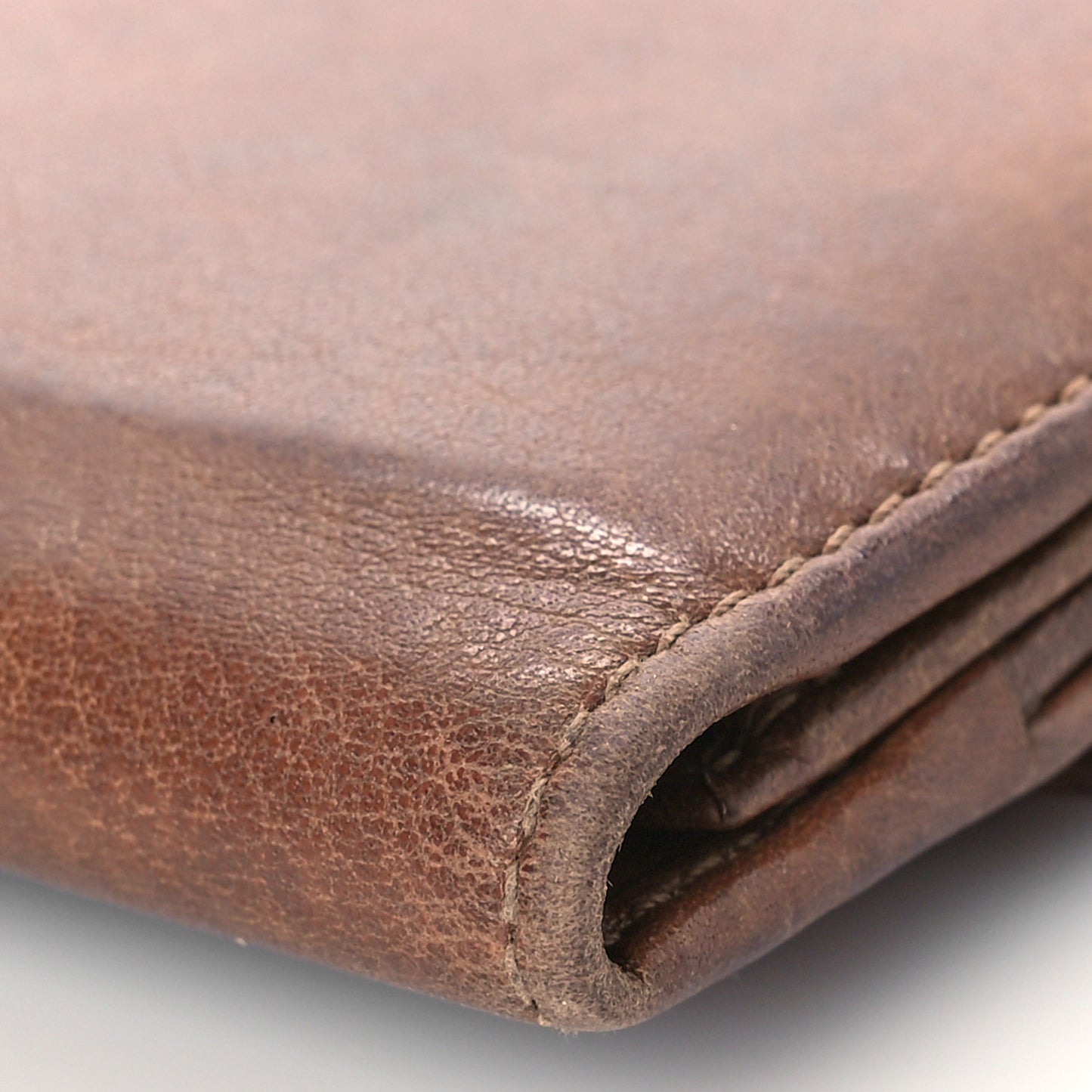 Calfskin Miss GG Continental Wallet Old Naturale