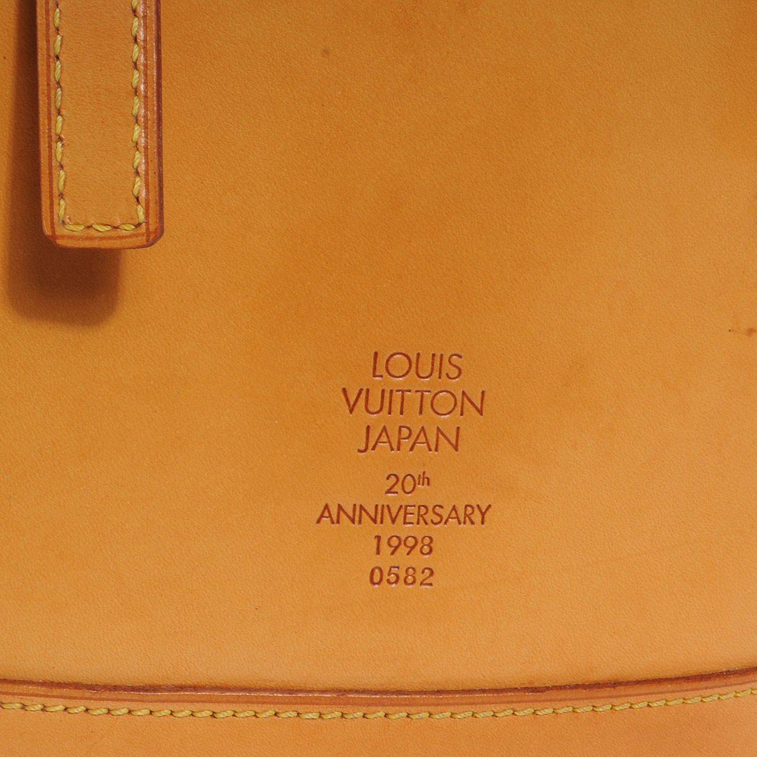 Louis Vuitton Vachetta Leather Petit Bucket 23 6 of 9