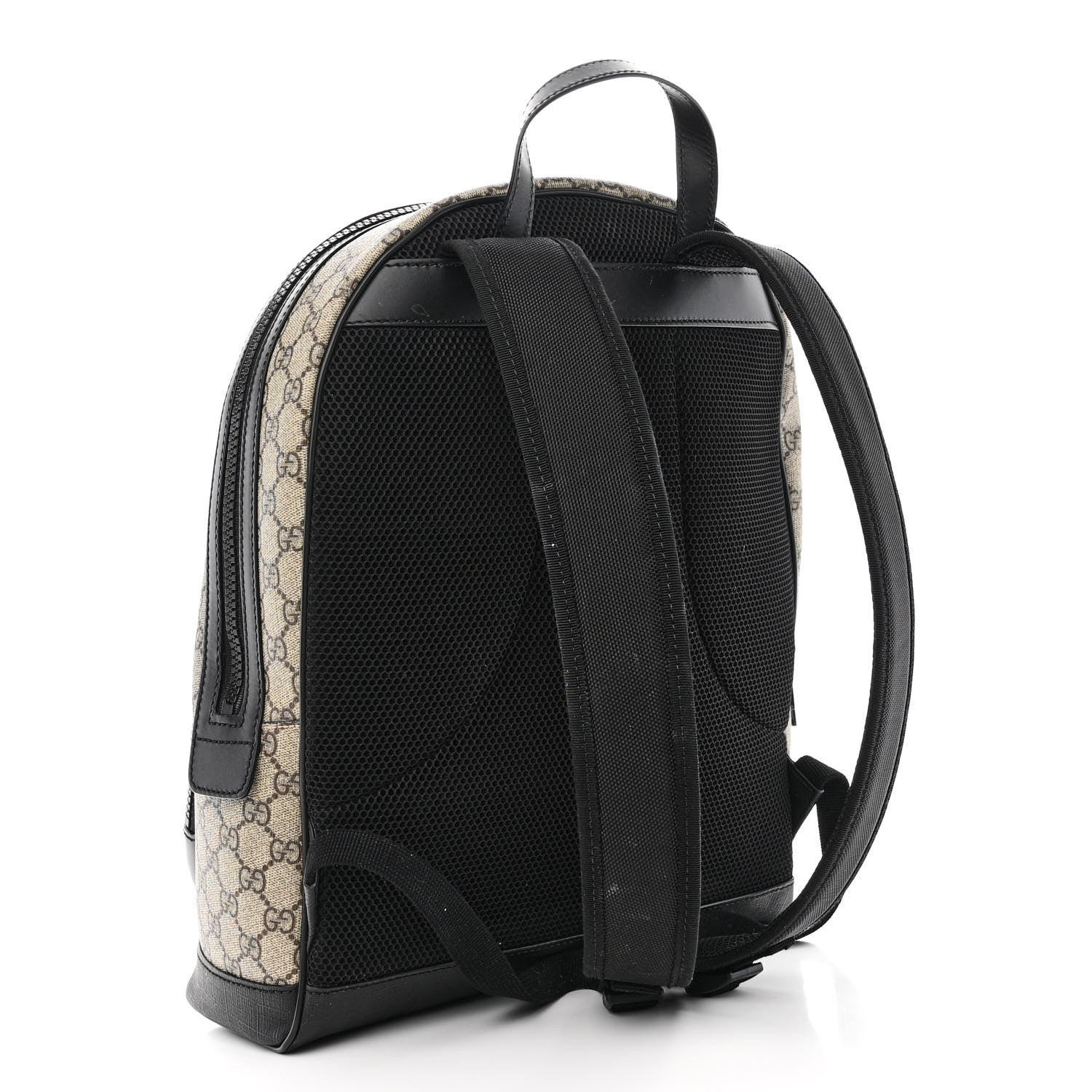 Gucci GG Supreme Monogram Medium Backpack Black 3 of 11