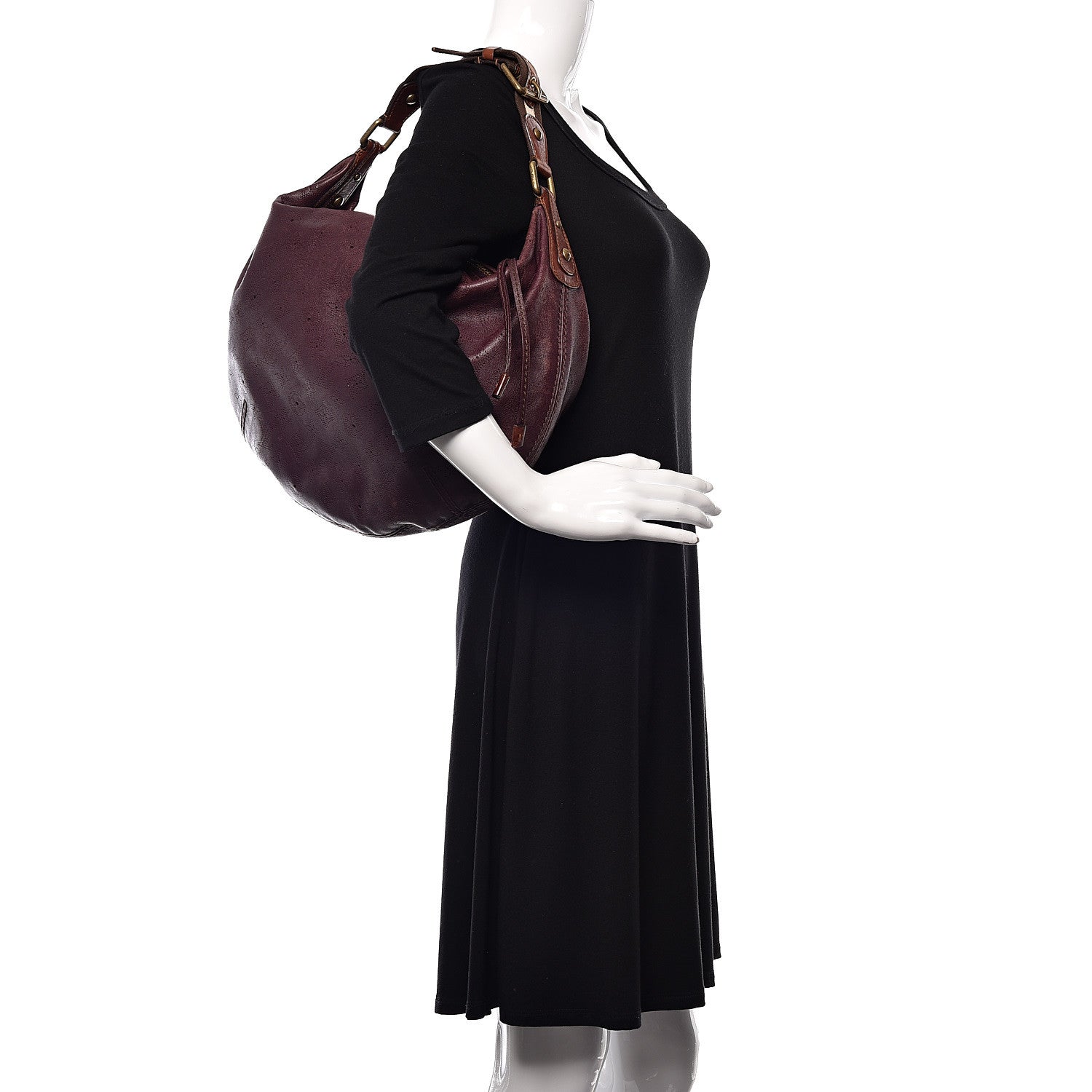 Louis Vuitton Mahina Onatah GM Aubergine 2 of 18