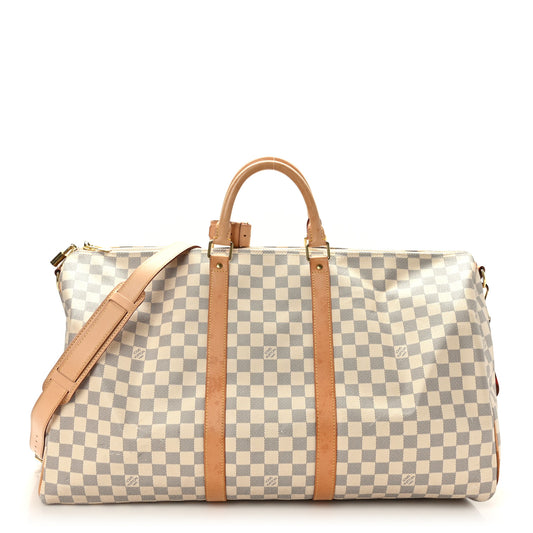 Damier Azur Keepall Bandouliere 55