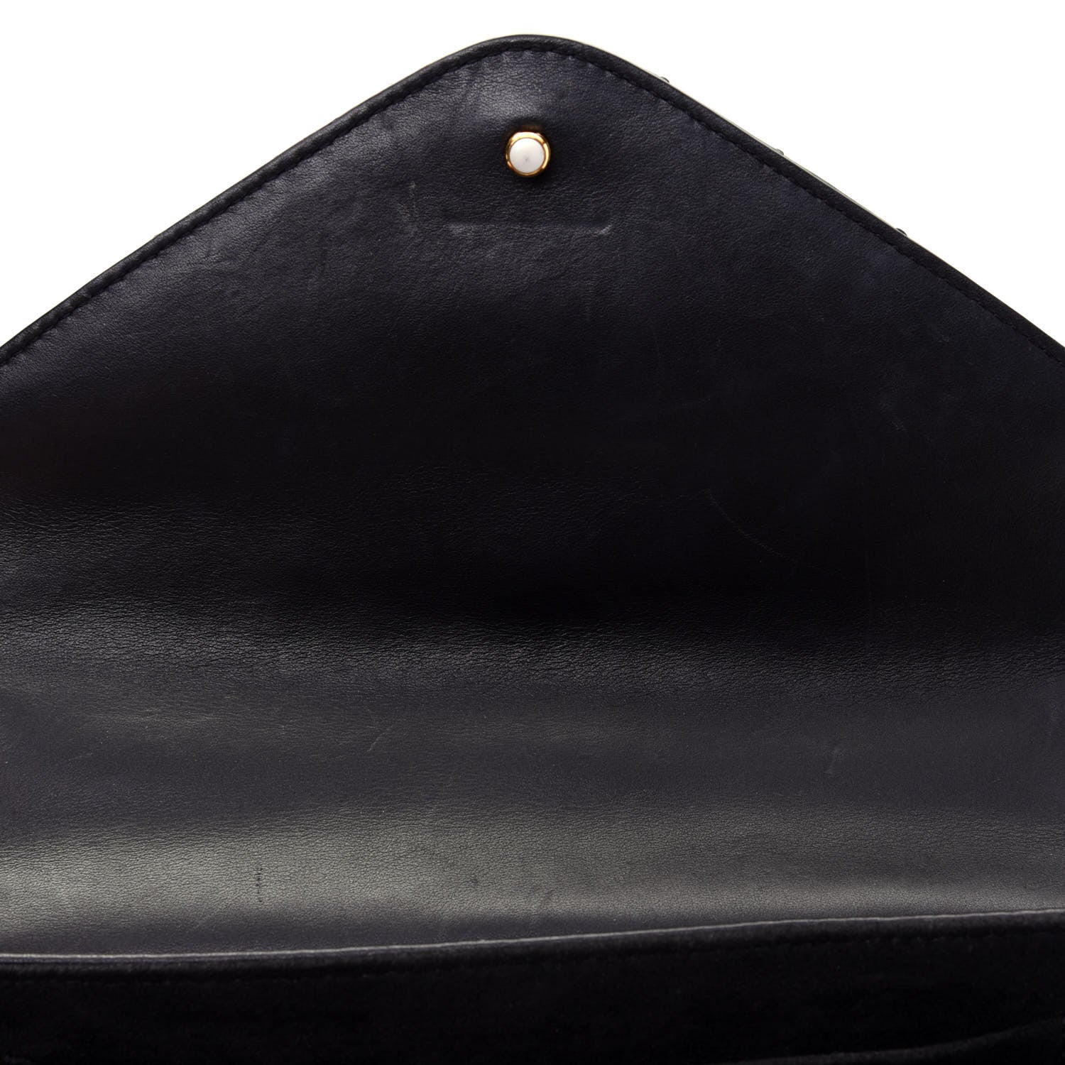 Louis Vuitton Calfskin New Wave Chain MM Black 10 of 17