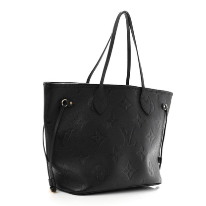 Louis Vuitton Empreinte Monogram Giant Neverfull MM Black 4 of 11