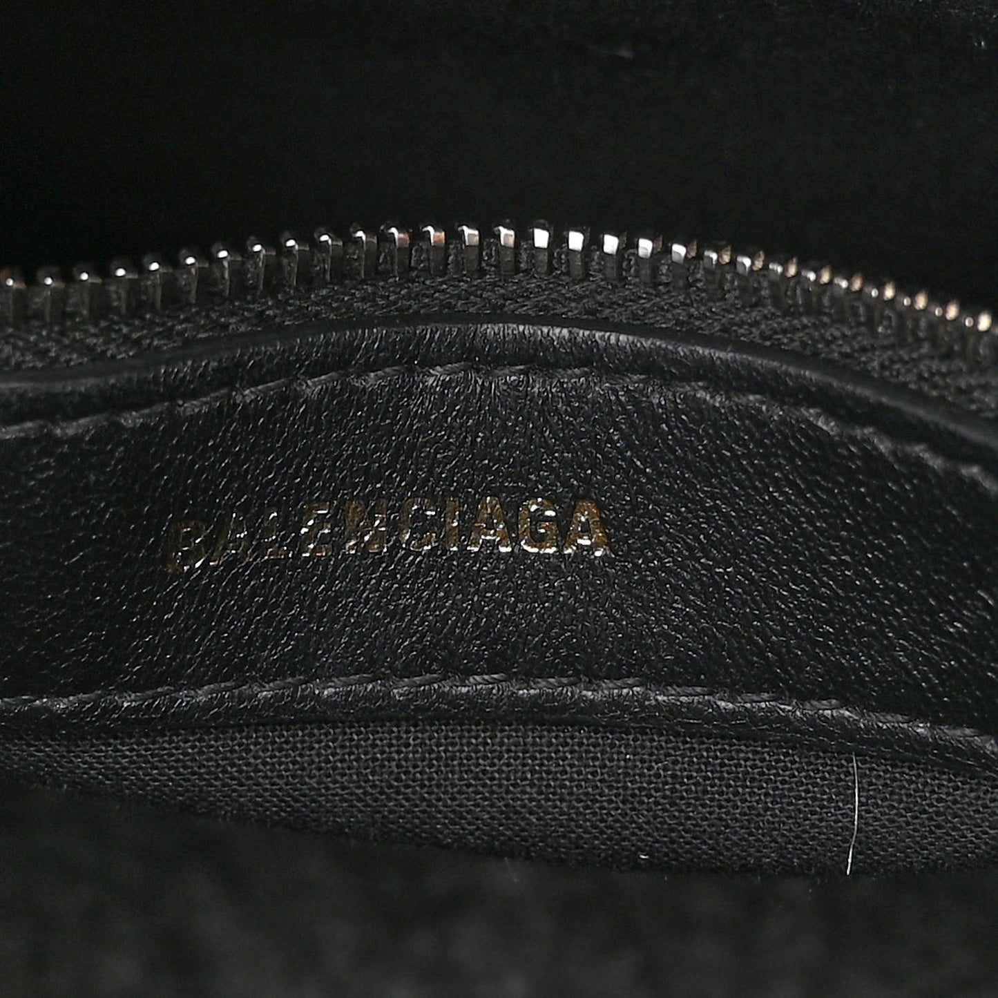 Shiny Calfskin Logo Crocodile Embossed S Ville Top Handle Bag Black White