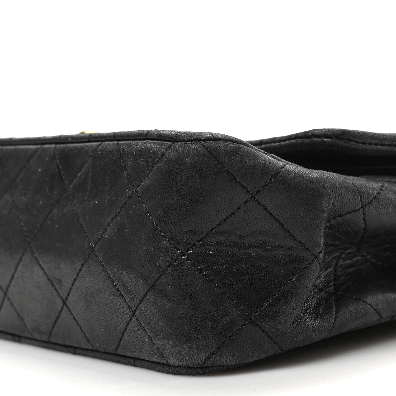 Chanel Lambskin Quilted Small Double Flap Black 9 of 9
