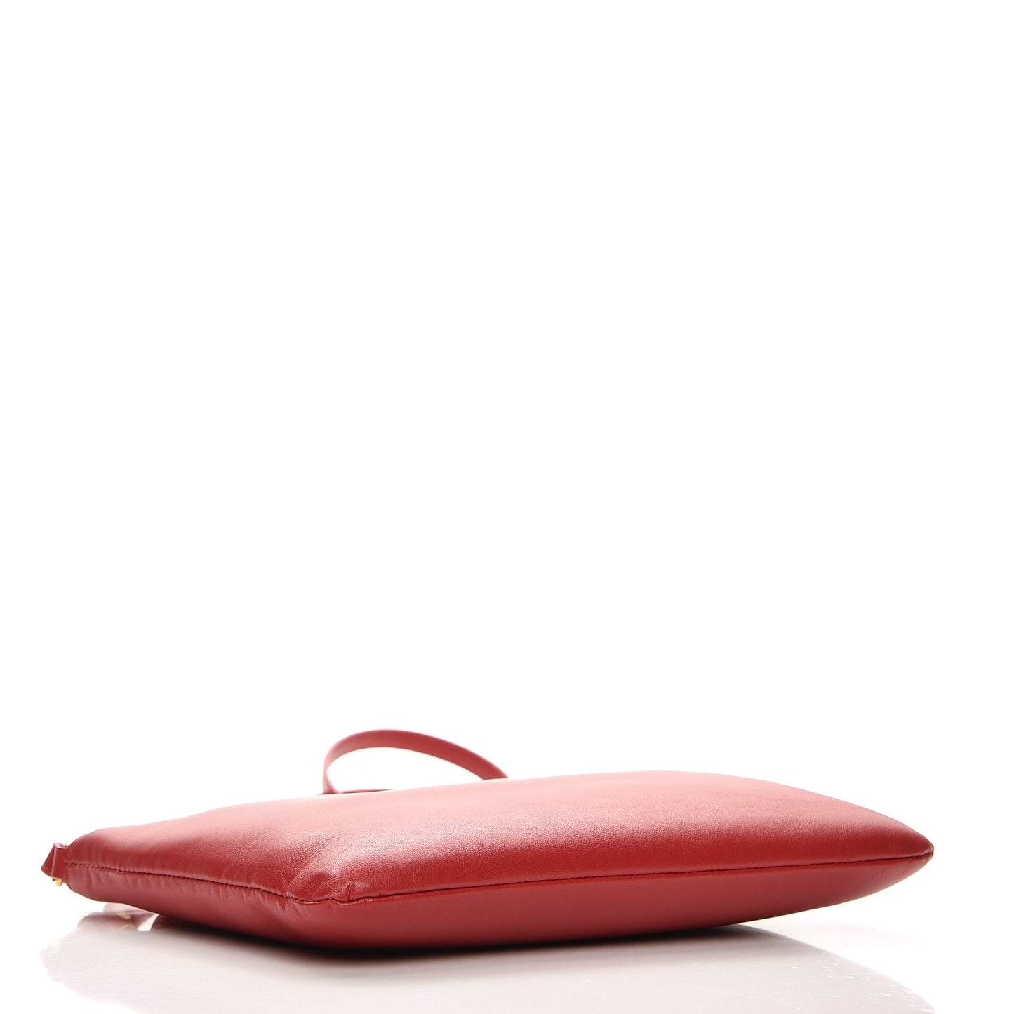 Calfskin Teen Monogram Crossbody Bag Rouge Vif