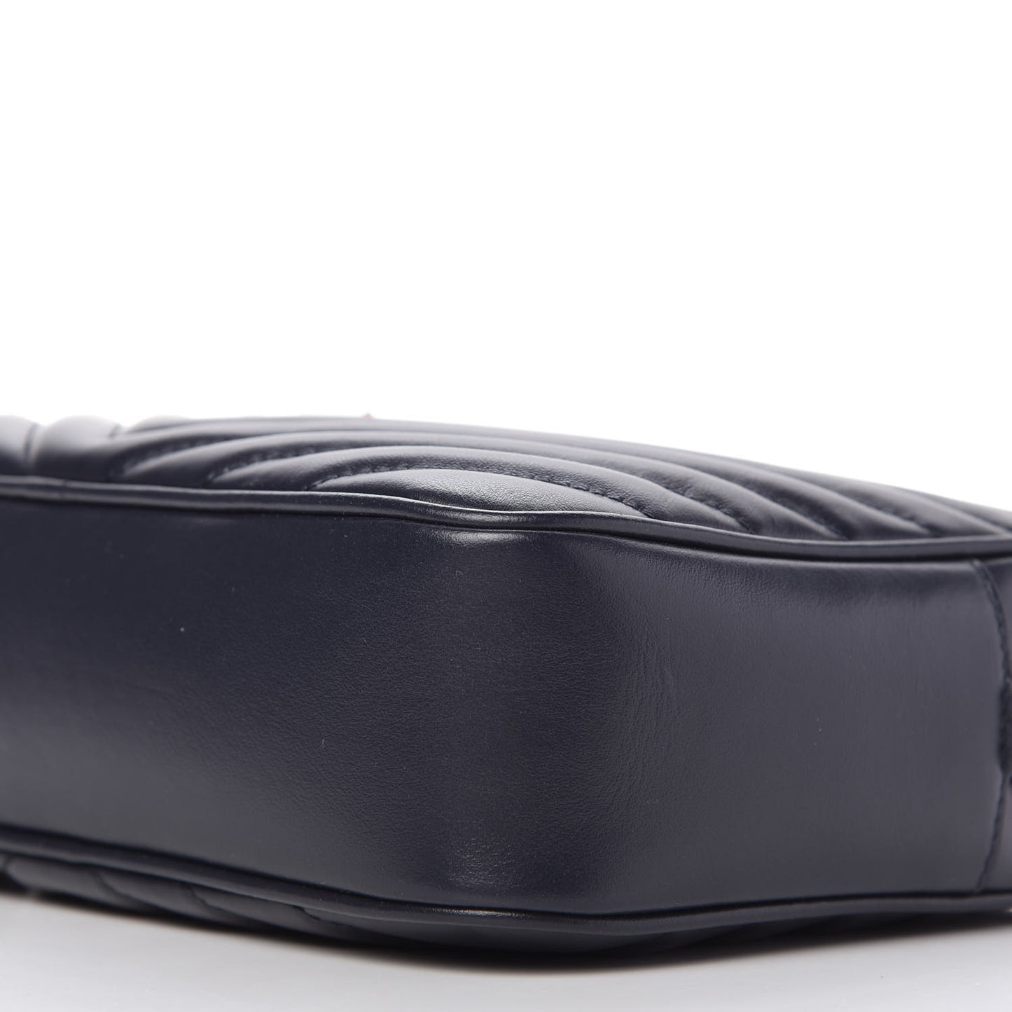Calfskin Matelasse Monogram Lou Camera Bag Navy