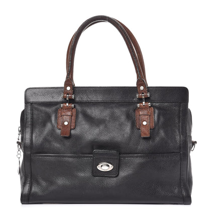 Lanvin Taurillion Madame Tourniquet PM Tote Black 1 of 14