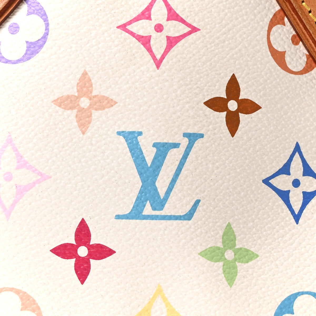 Louis Vuitton Monogram Multicolor Audra White 7 of 9
