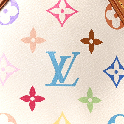 Louis Vuitton Monogram Multicolor Audra White 7 of 9
