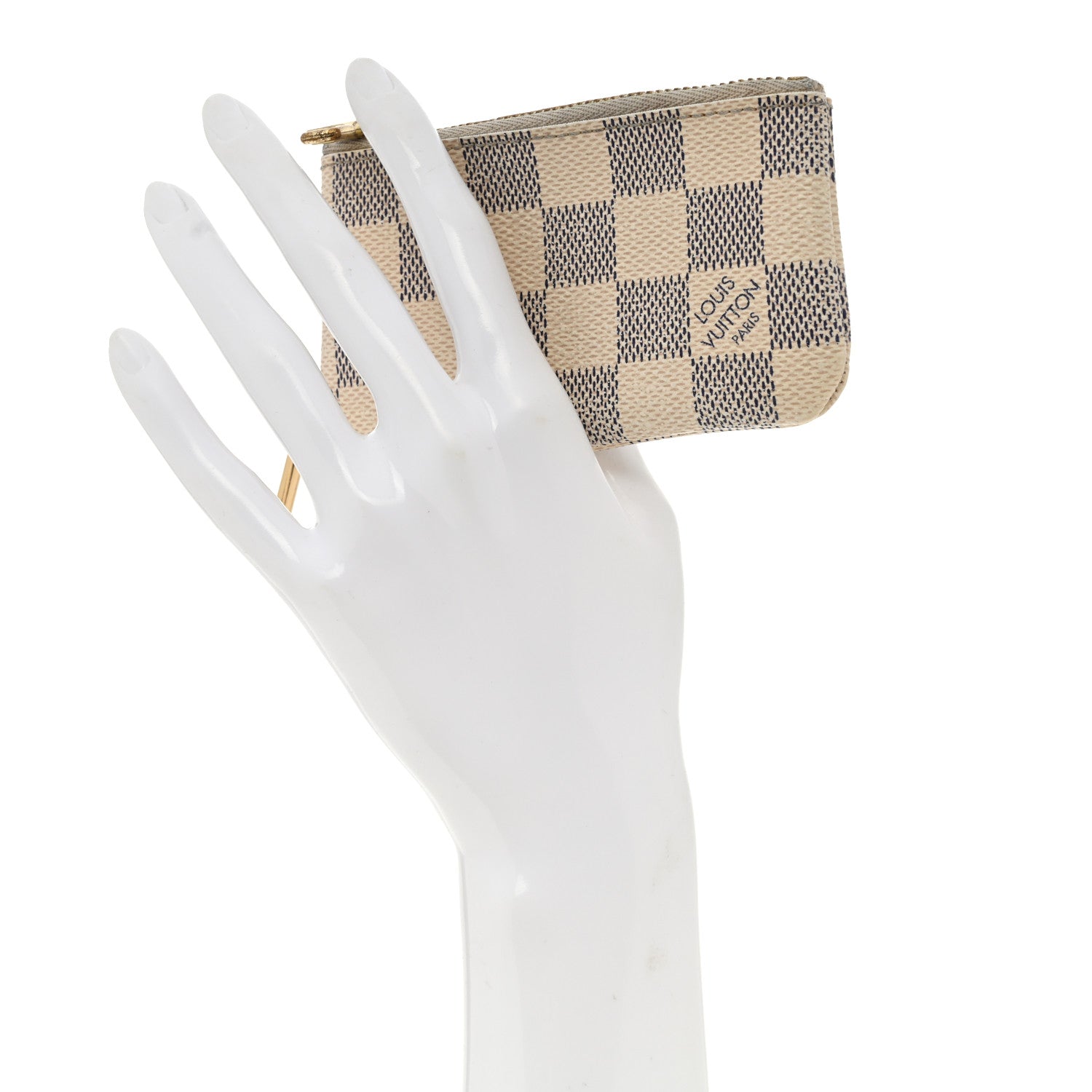 Louis Vuitton Damier Azur Key Pouch 2 of 9