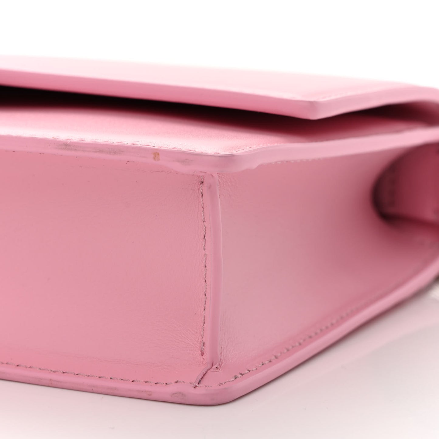 Box Calfskin Small 4G Chain Shoulder Bag Baby Pink