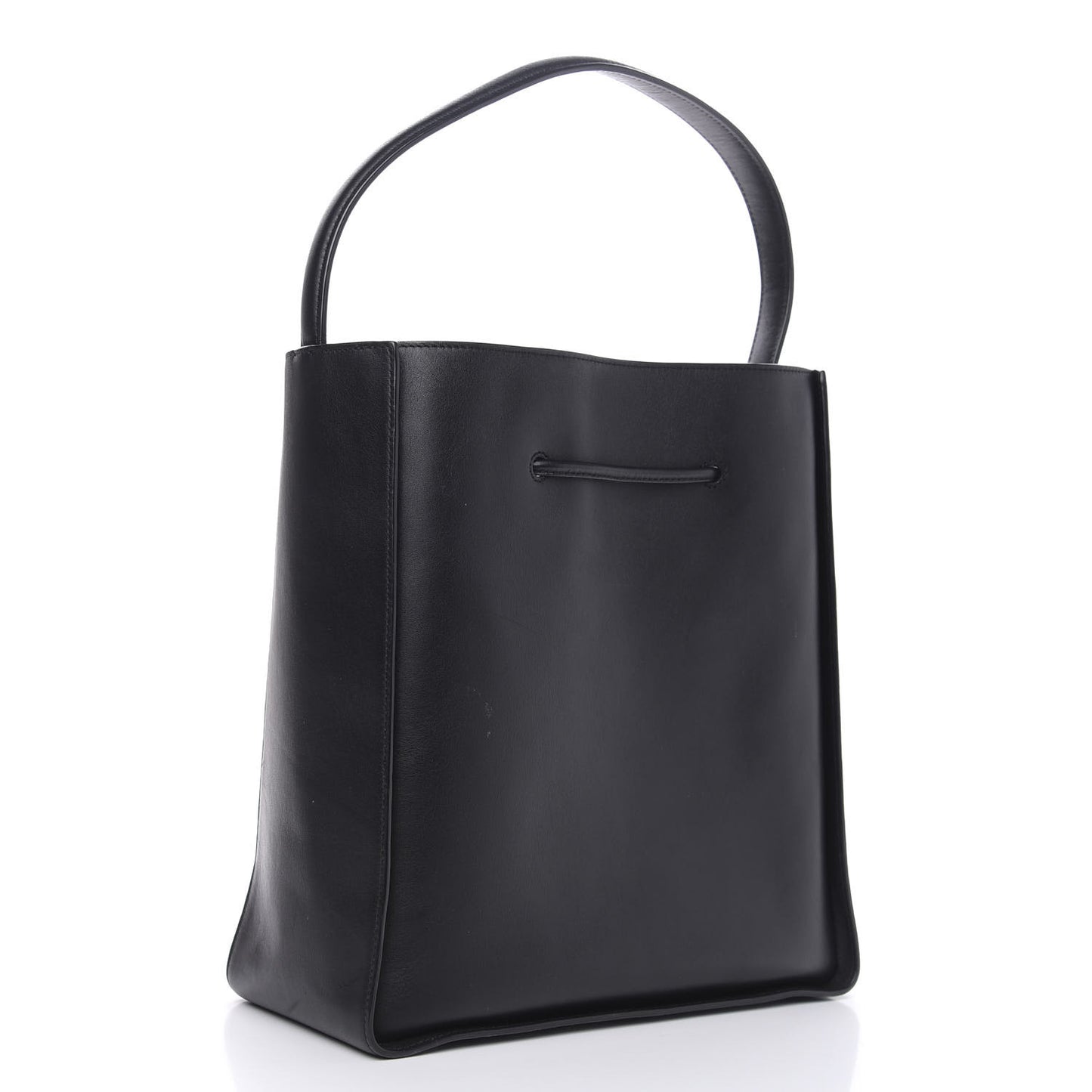 3.1 Smooth Calfskin Large Soleil Bucket Bag Black