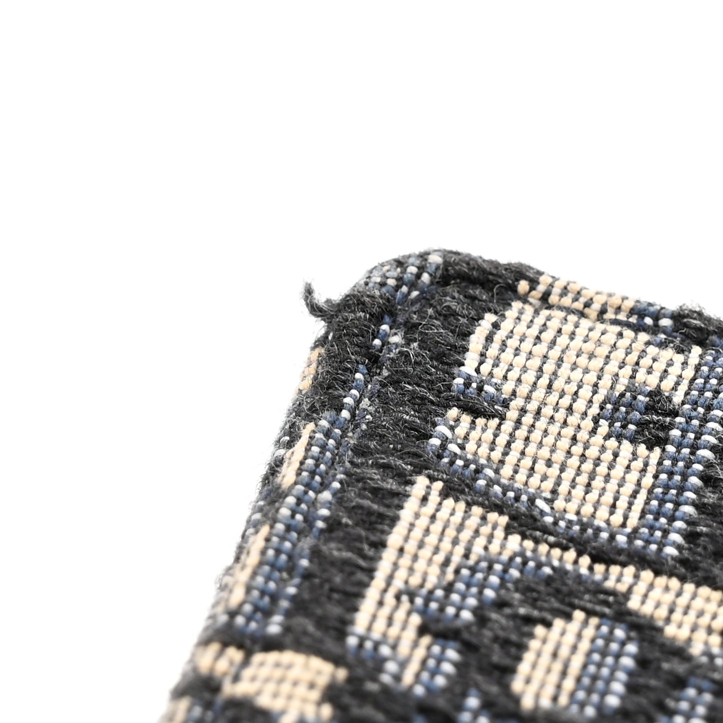 Oblique Vertical Saddle Pouch Blue