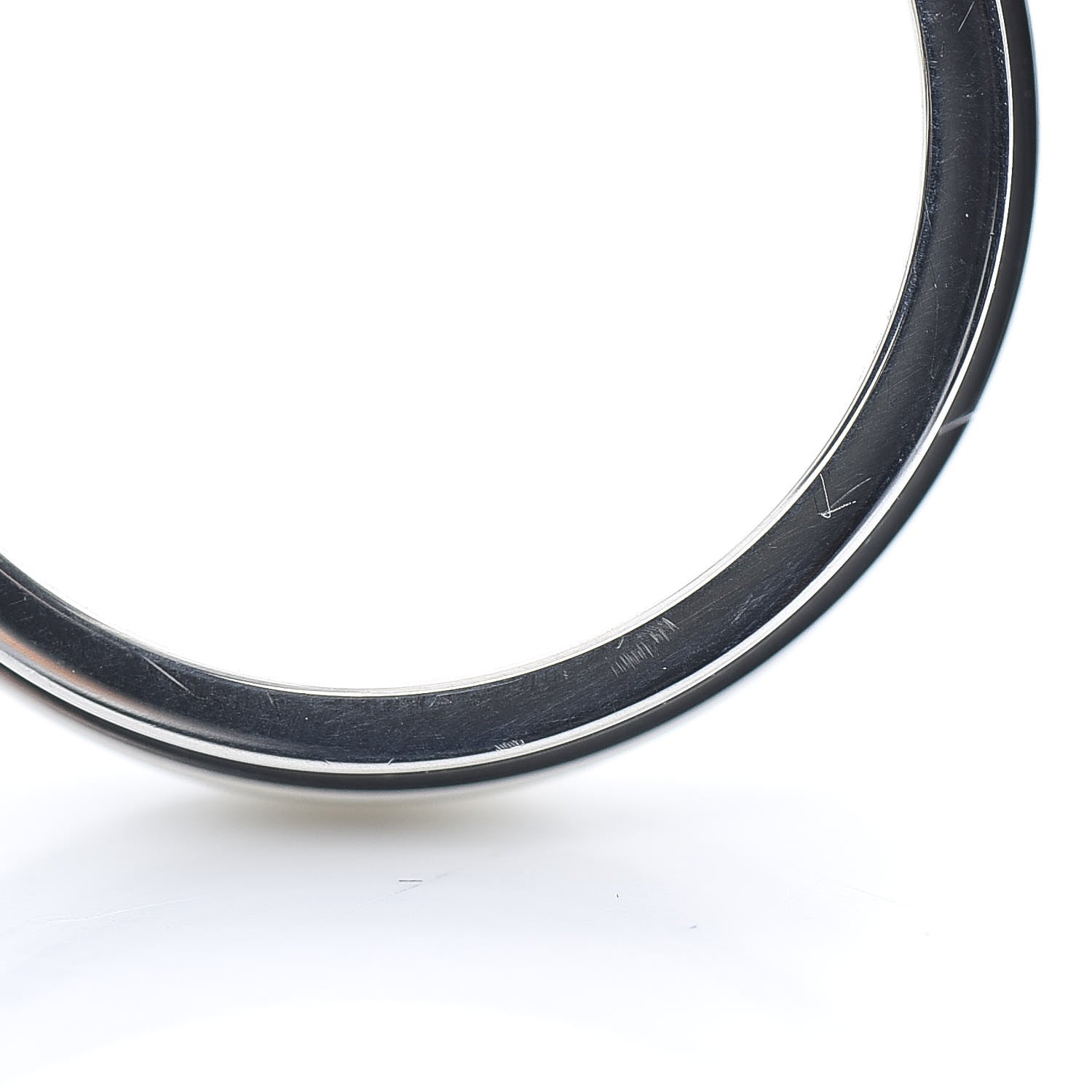 Tiffany Sterling Silver T Wide Band Ring 57 8 5 of 5
