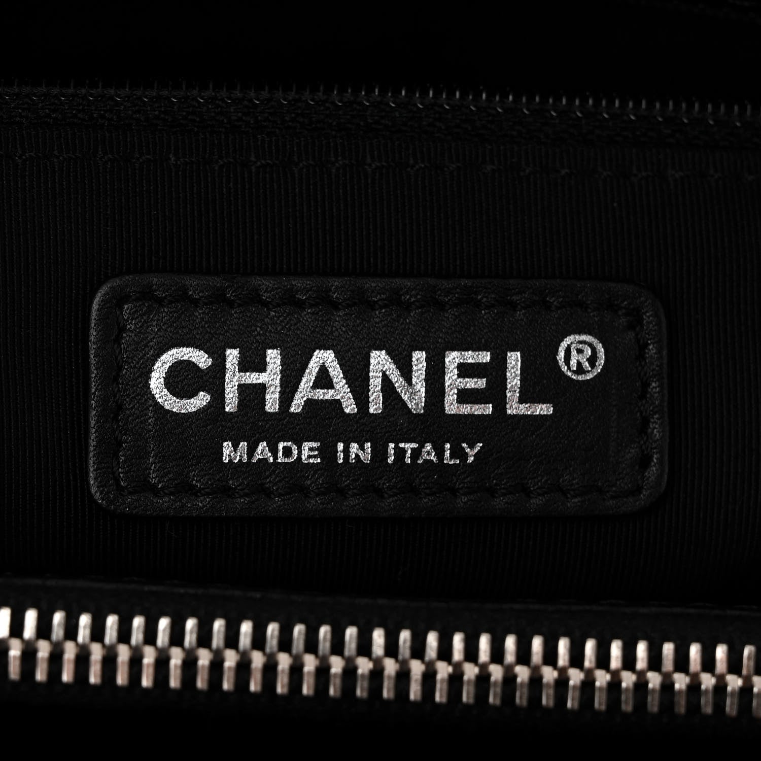 Chanel Caviar Quilted Grand Shopping Tote GST Black 7 of 13