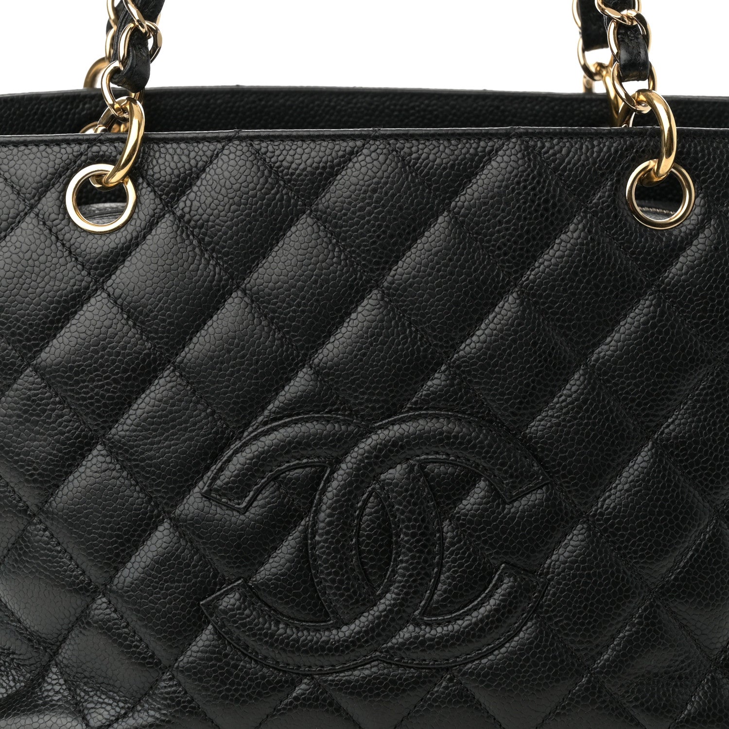 Chanel Caviar Quilted Petit Timeless Tote PTT Black 9 of 15