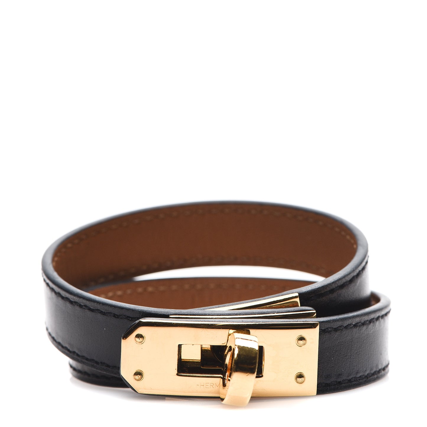 Kelly Double Tour Bracelet S Black