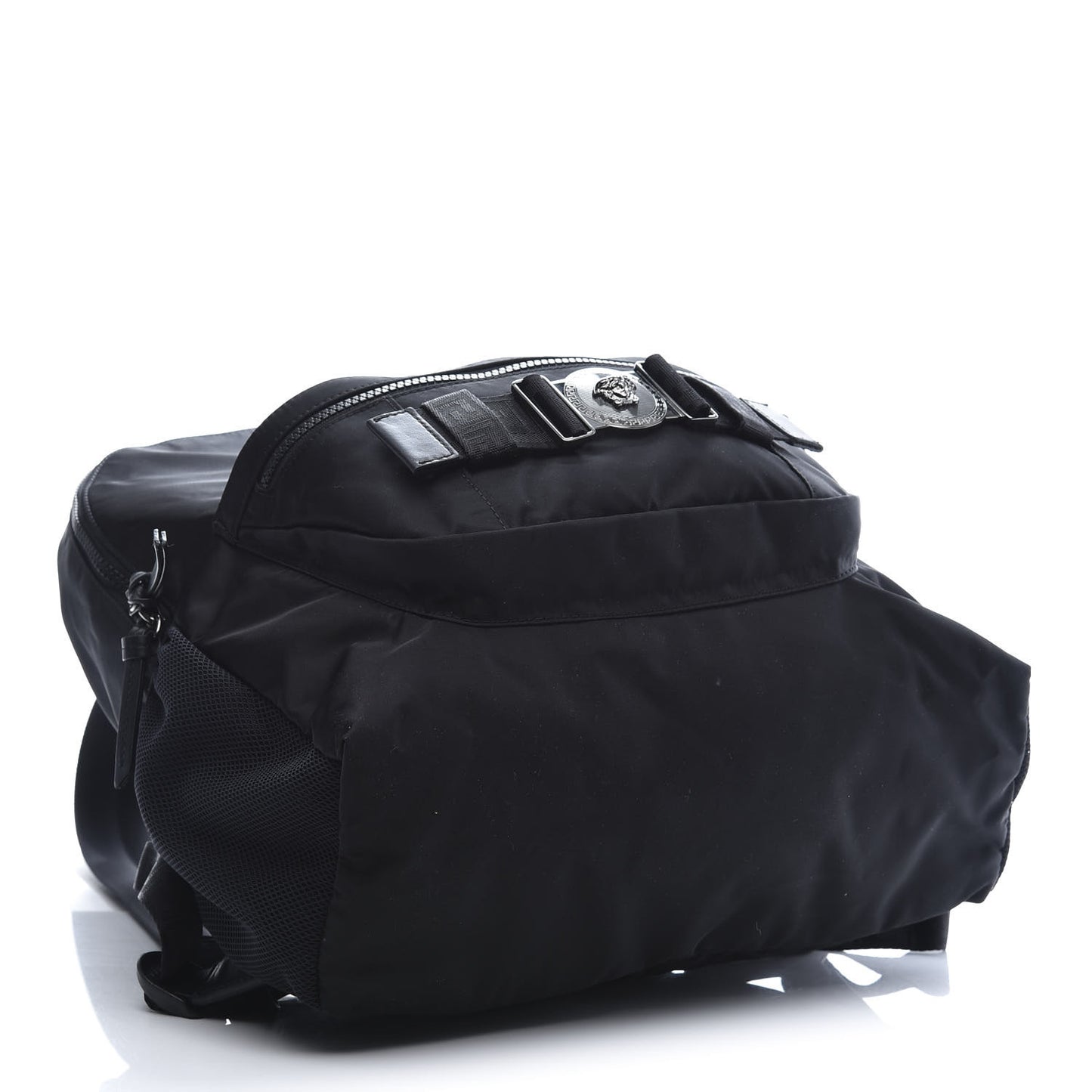 Nylon Palazzo Backpack Black