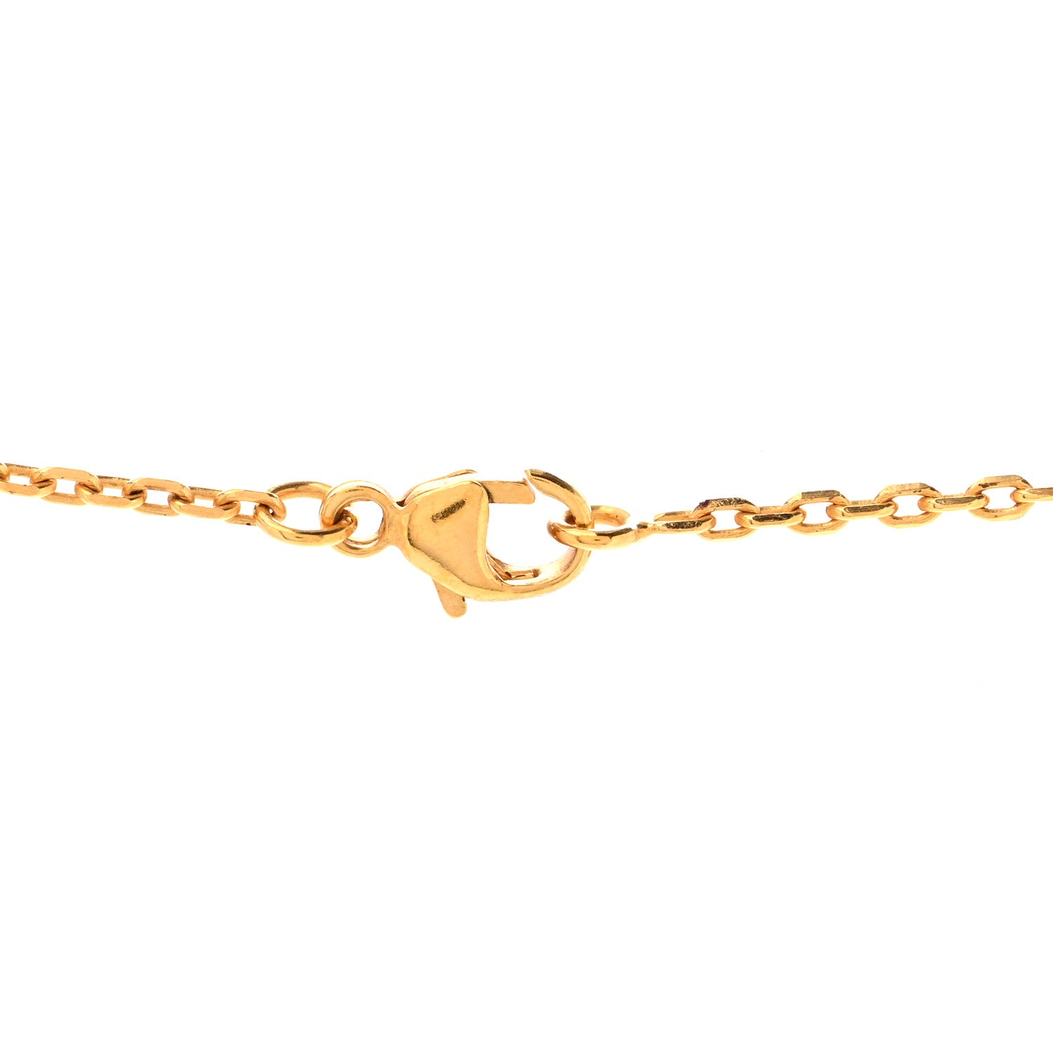 Hermes Lacquered Gold Mini Pop H Rocabar Pendant Necklace Malabar 5 of 7