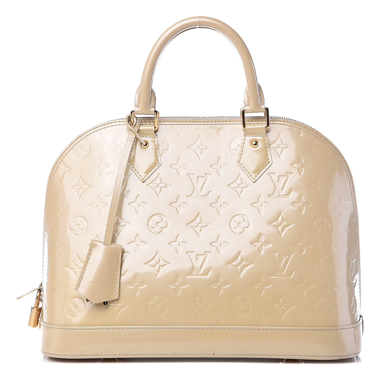 Louis Vuitton Vernis Alma PM Blanc Corail 1 of 18