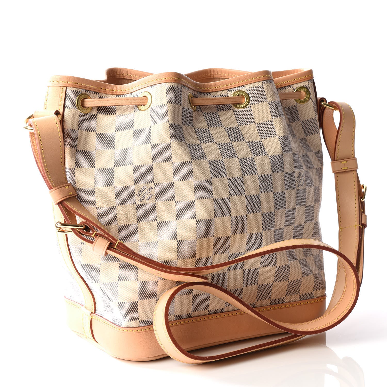 Louis Vuitton Damier Azur Noe BB 2 of 13