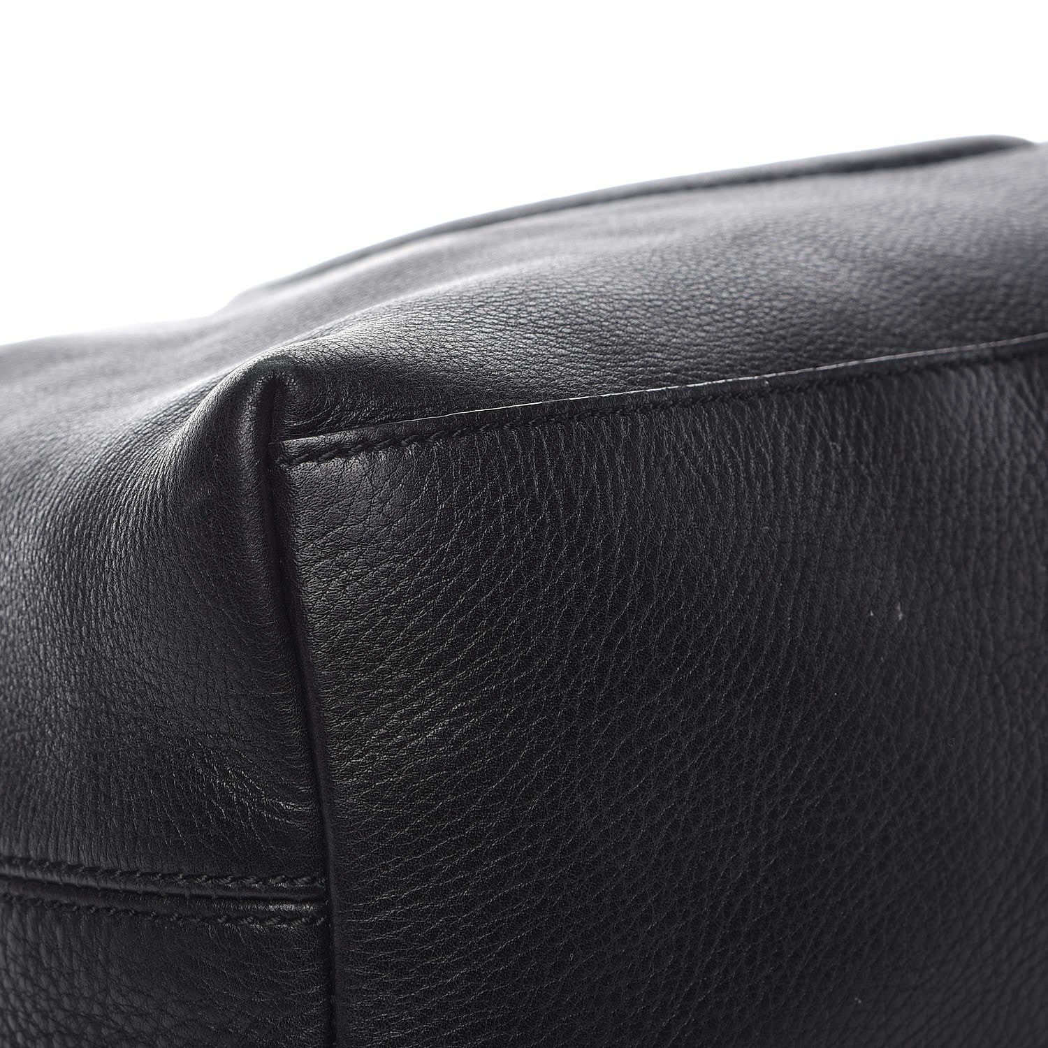 Gucci Pebbled Calfskin Medium Soho Chain Shoulder Bag Black 10 of 13