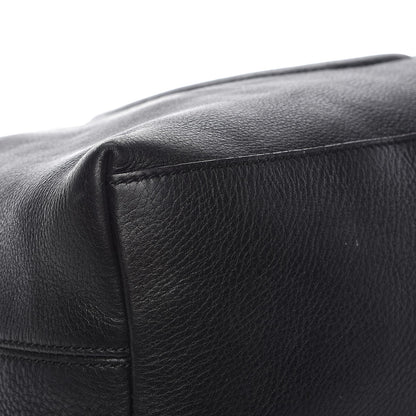Gucci Pebbled Calfskin Medium Soho Chain Shoulder Bag Black 10 of 13