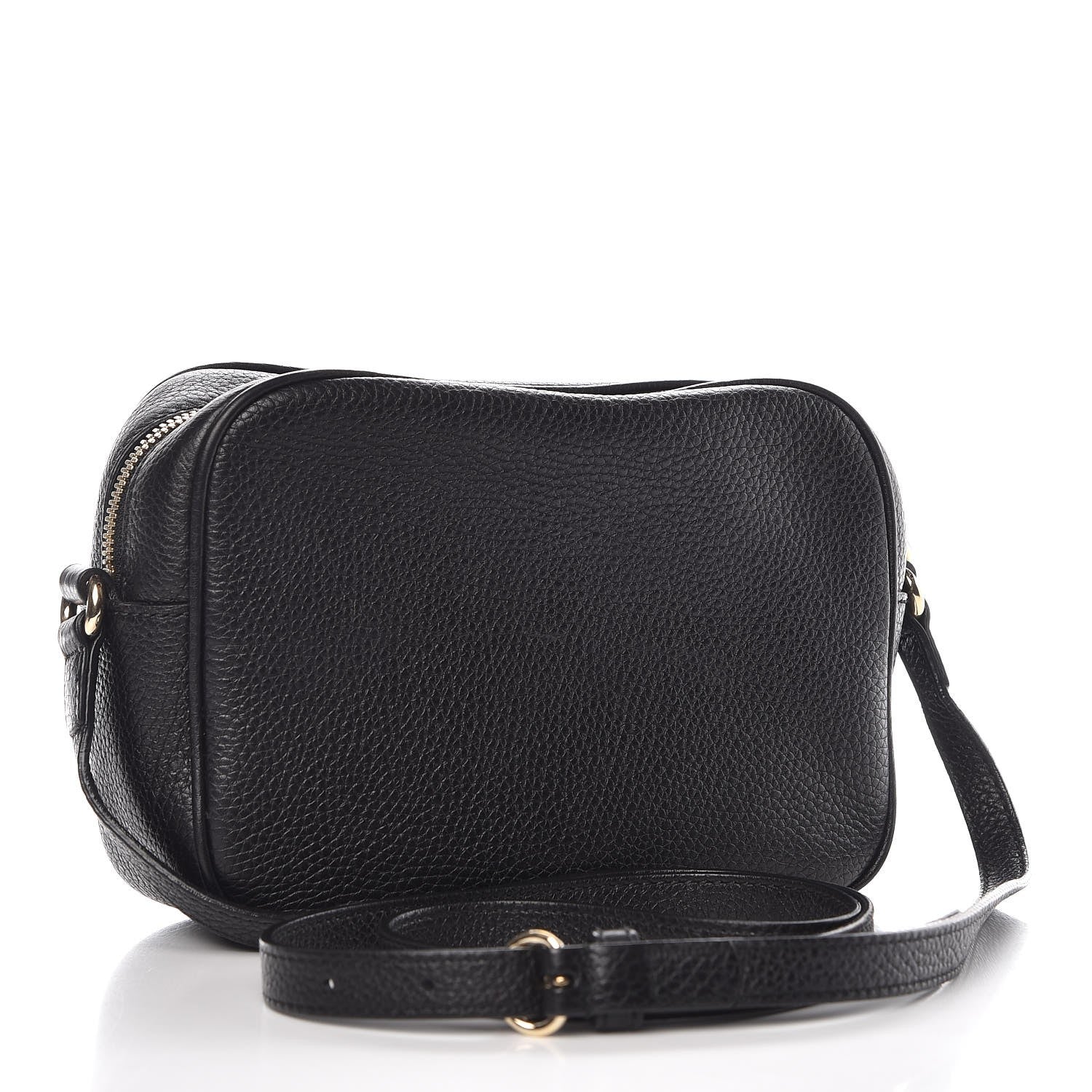 Gucci Pebbled Calfskin Small Soho Disco Bag Black 3 of 9