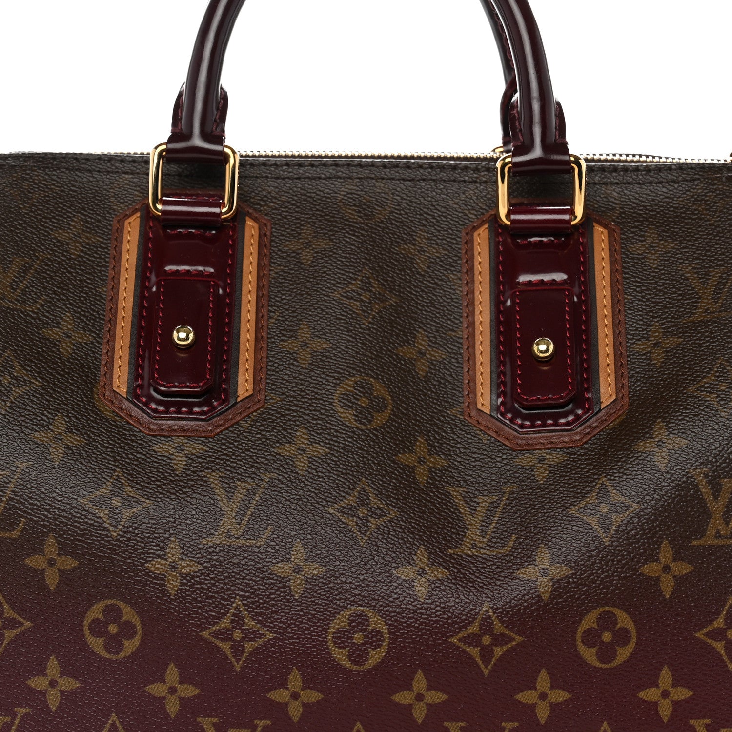 Louis Vuitton Monogram Mirage Speedy 30 Bordeaux 7 of 9