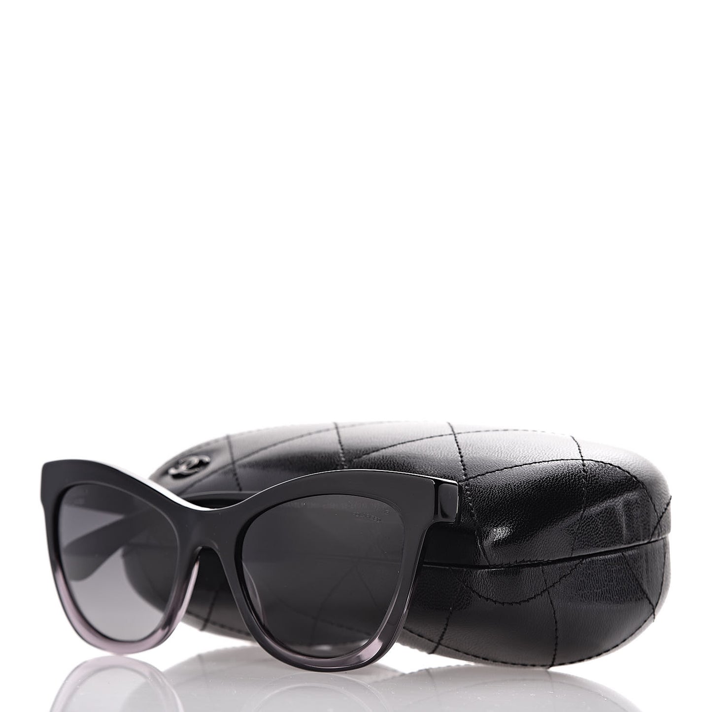 Polarized Acetate CC Cat Eye Summer Sunglasses 5350 Black