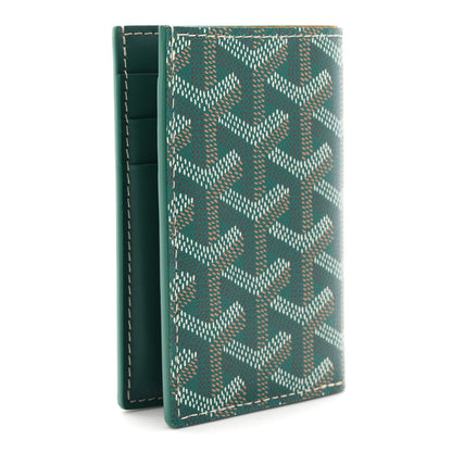 Goyard Goyardine Saint Pierre Card Holder Green 3 of 8